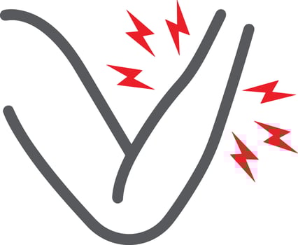 Hand icon symbol image illustration vector