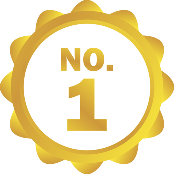 Number one label product logo png