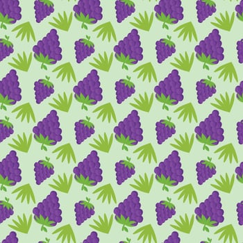 Berry Harvest Seamless Pattern Design vector
