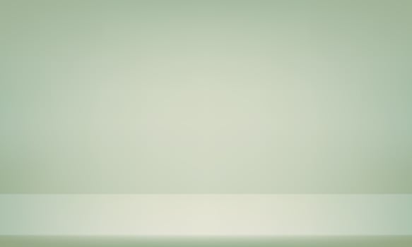 Pastel green background. Minimal 3d shelf. Space for selling products on the website. Business backdrop. Empty room with light effect. illustration. vector