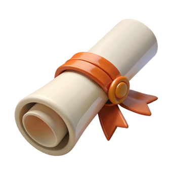 Diploma Certificate 3d Concept png
