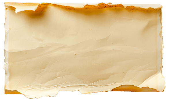 A torn piece of paper - stock .. png