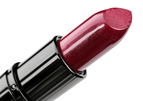 Red sparkling lipstick bullet png