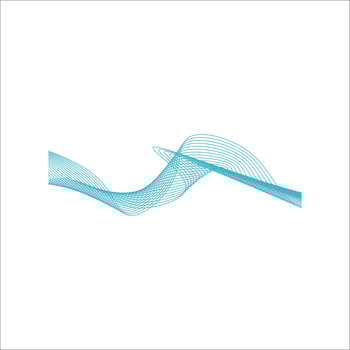 Abstract wave line element vector