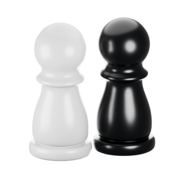 3d rendering chess icon. 3d sport icon concept png