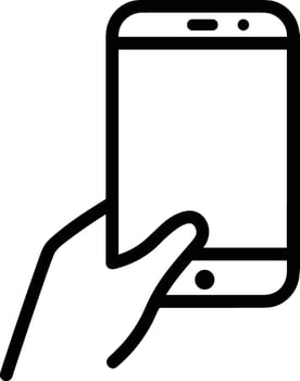 Hand icon symbol image illustration vector