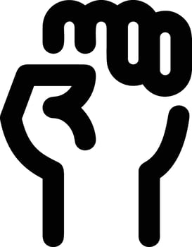 Hand icon symbol image illustration vector