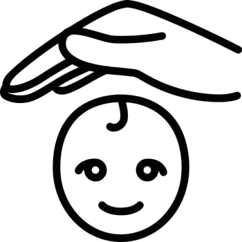 Hand icon symbol image illustration vector