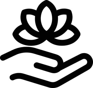 Hand icon symbol image illustration vector