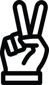 Hand icon symbol image illustration vector