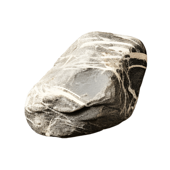 stone rock object isolated background nature texture. png