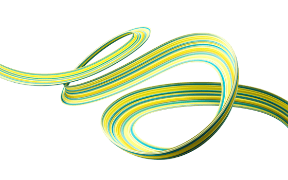 3d Ribbon color flag of Kazakhstan 3d illustration png