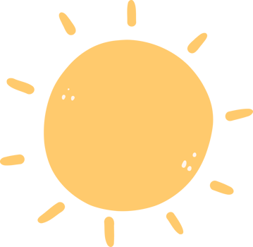 yellow sun full png