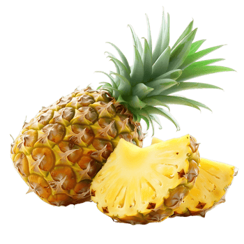 Detail Oriented Pineapple Premium Stock Photos png