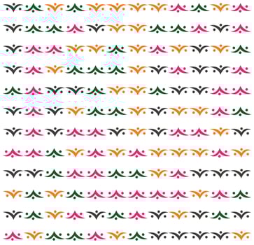 Floral pattern background vector