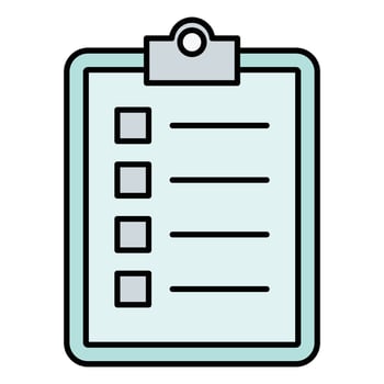 Requirements Line Filled Icon Design vector