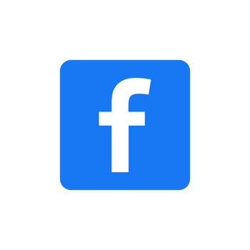 Facebook logo icon transparent background png