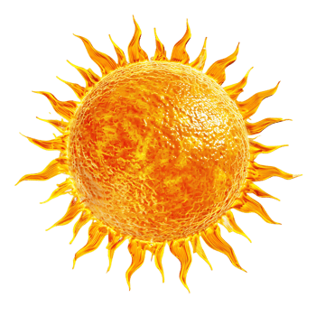 Unlock Creativity with Isolated Sun Cut Outs png