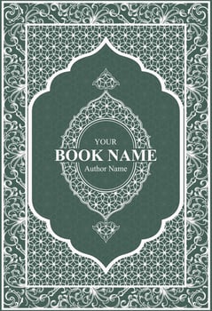 Islamic flyer graphics design vector