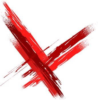 Brush grunge, speed shape, flash png