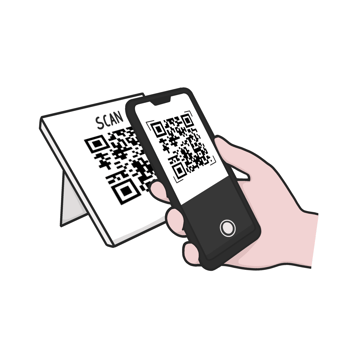 Barcode QR Scan With Phone Transparent Background png