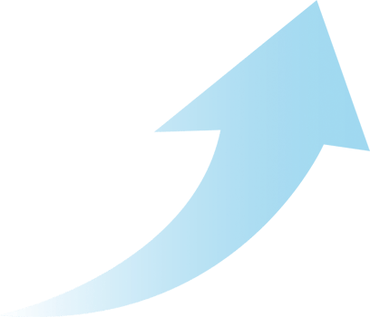 blue gradient arrow png
