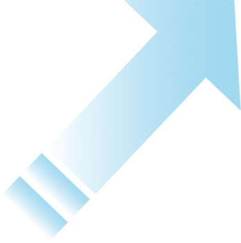 blue gradient arrow png