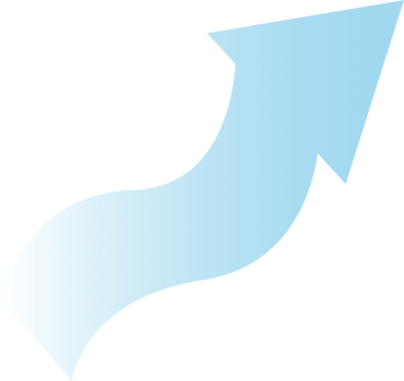 blue gradient arrow png