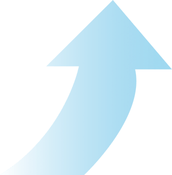 blue gradient arrow png