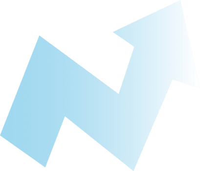 blue gradient arrow png