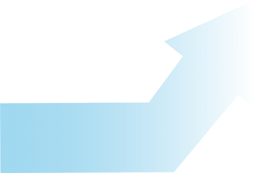 blue gradient arrow png