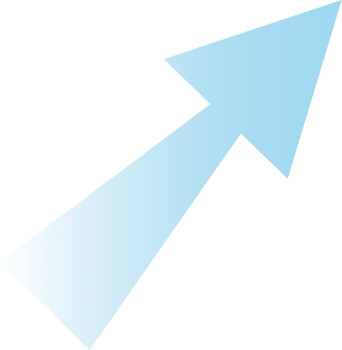 blue gradient arrow png
