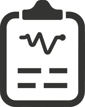 Chart icon symbol image for data statistic analysis illustration vector
