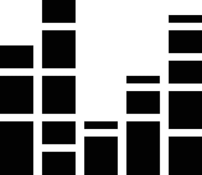 Chart icon symbol image for data statistic analysis illustration vector