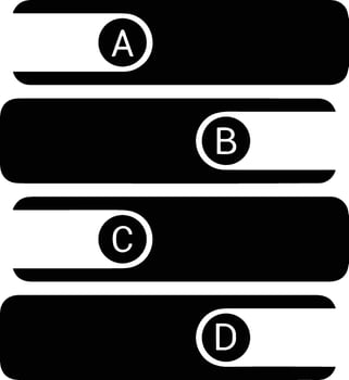 Chart icon symbol image for data statistic analysis illustration vector