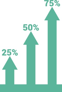 Chart icon symbol image for data statistic analysis illustration vector