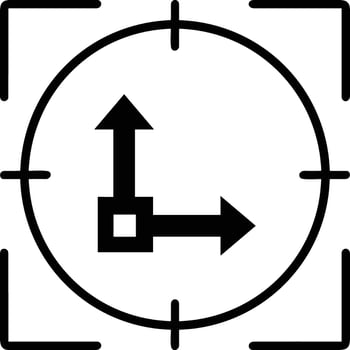 Chart icon symbol image for data statistic analysis illustration vector