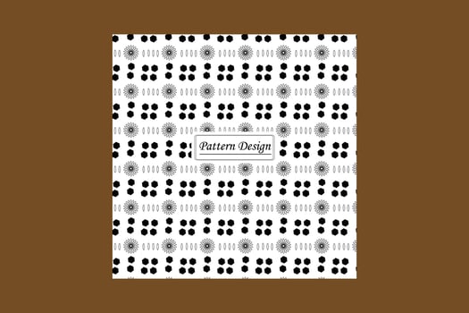 The pattern is used to make a printed pattern fabric. vector