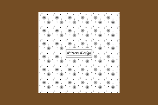 The pattern is used to make a printed pattern fabric. vector