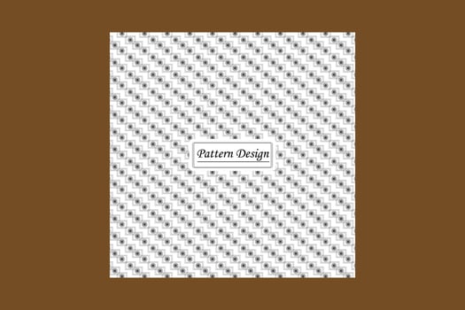 The pattern is used to make a printed pattern fabric. vector