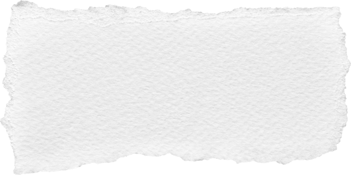 White Torn Paper Textured Piece png
