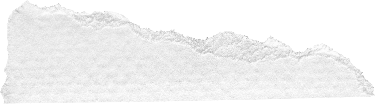 White Torn Paper Textured Piece png