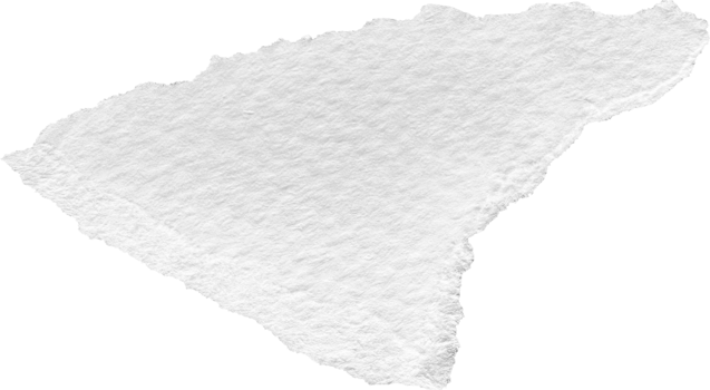 White Torn Paper Textured Piece png