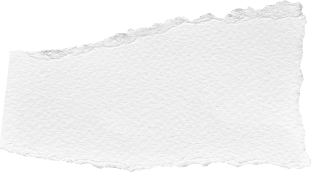 White Torn Paper Textured Piece png
