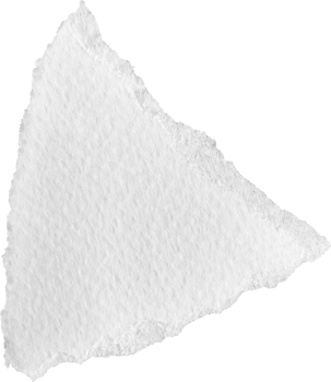 White Torn Paper Textured Piece png