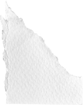 White Torn Paper Textured Piece png