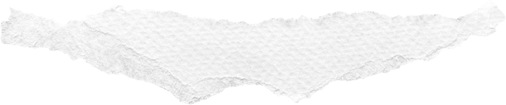 White Torn Paper Textured Piece png