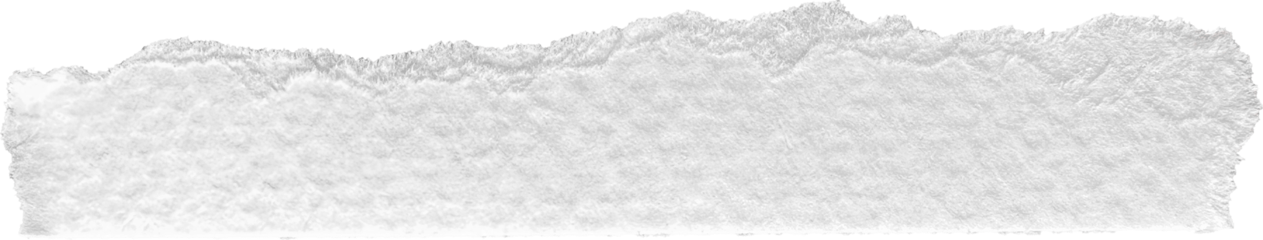 White Torn Paper Textured Piece png