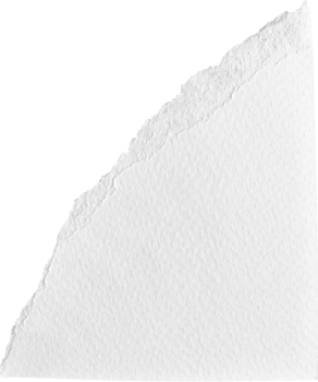 White Torn Paper Textured Piece png