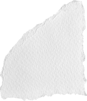 White Torn Paper Textured Piece png
